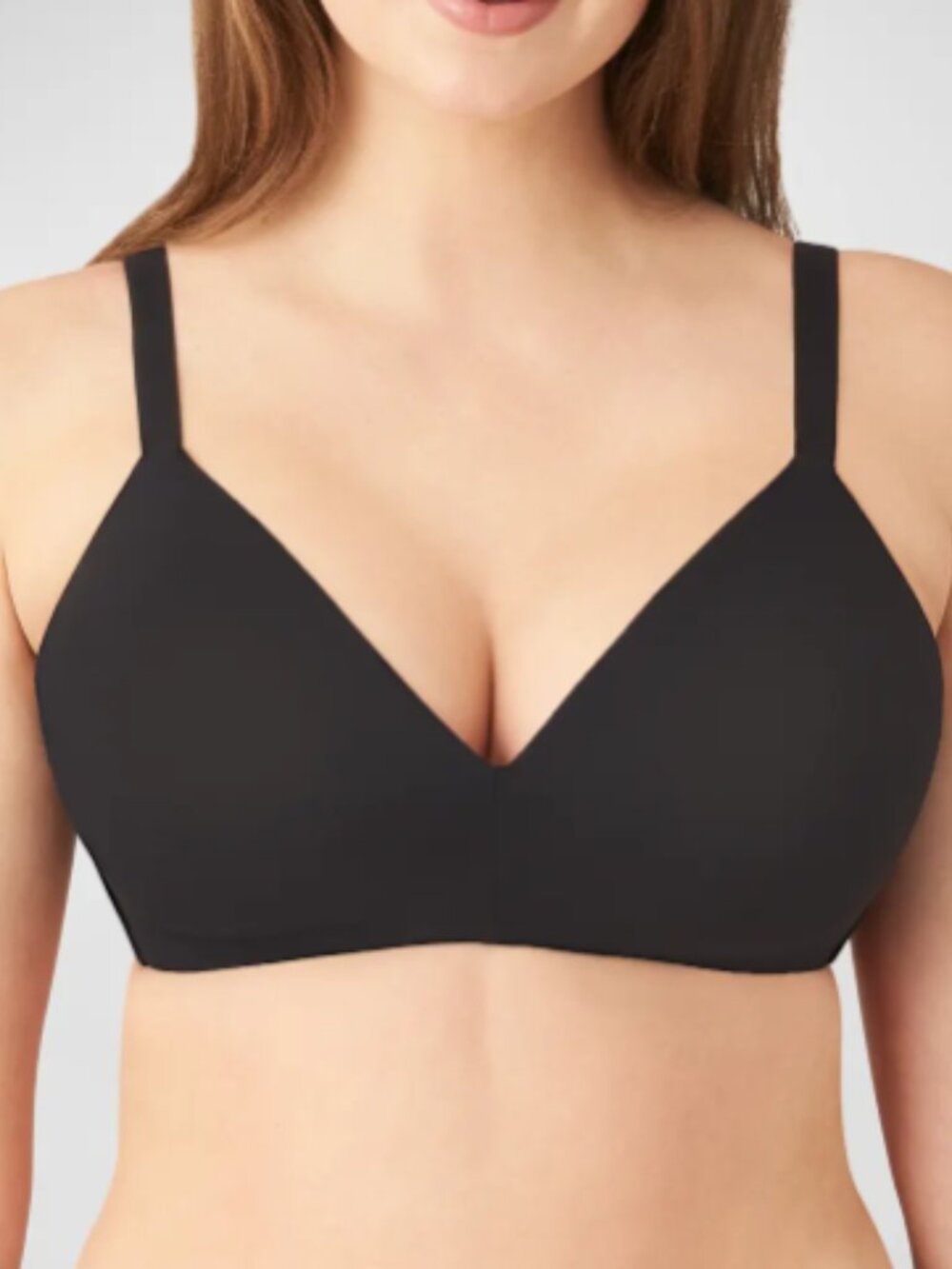 Wacoal How Perfect Contour Wireless Bra Black 38D NWT Seamless T-Shirt Bra